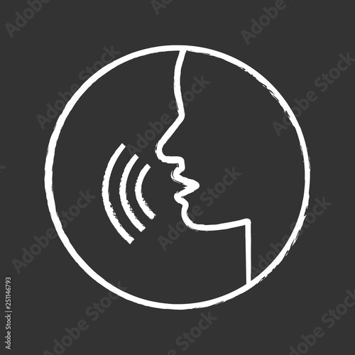 Pronunciation chalk icon