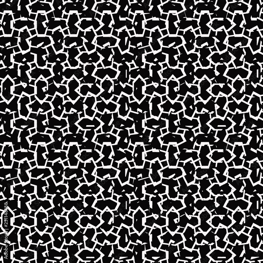 Abstract pattern. Seamless black and white texture. Abstract pattern. Seamless black and white texture.