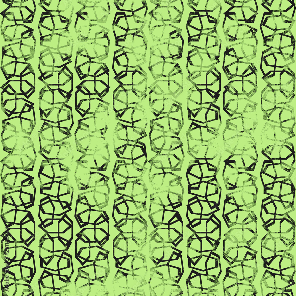 Seamless abstract pattern. Texture in green and black colors. Seamless abstract pattern. Texture in green and black colors.