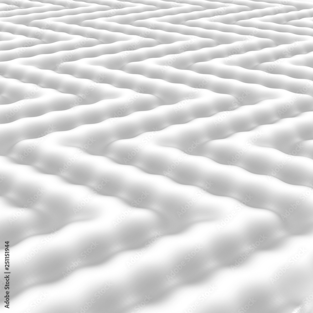 Fototapeta premium Grey abstract waves with gold dots. Grey background in modern style.