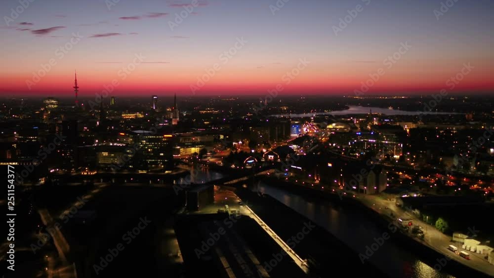 Aerial Germany Hamburg June 2018 Night 30mm 4K Inspire 2 Prores Aerial video of downtown Hamburg in Germany at night. Aerial Germany Hamburg June 2018 Night 30mm 4K Inspire 2 Prores Aerial video of downtown Hamburg in Germany at night.