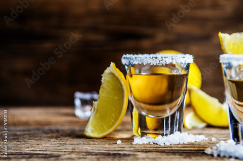 Mexican alcohol drink Tequila photo