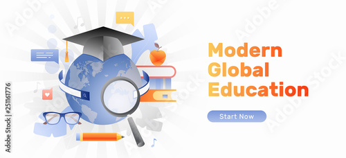 Modern Global Education Banner