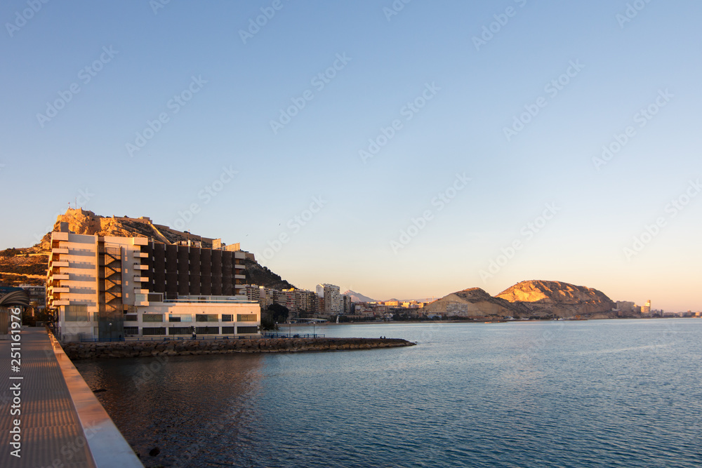 Obraz premium Alicante beach pamorama