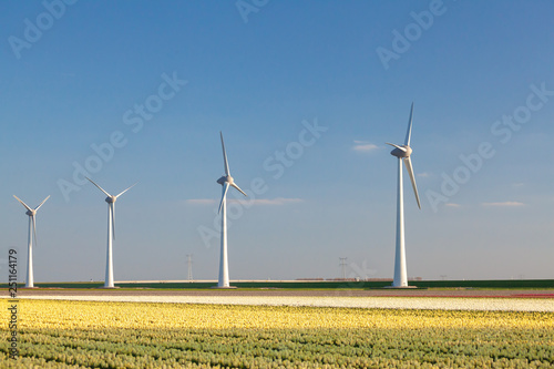Obraz na płótnie Wind farm w salonie