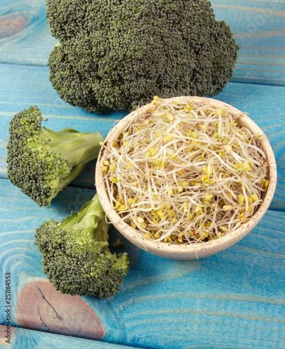 Broccoli sprouts as an ingredient of a healthy diet.