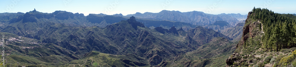 Panorama of mountain Panorama of mountain