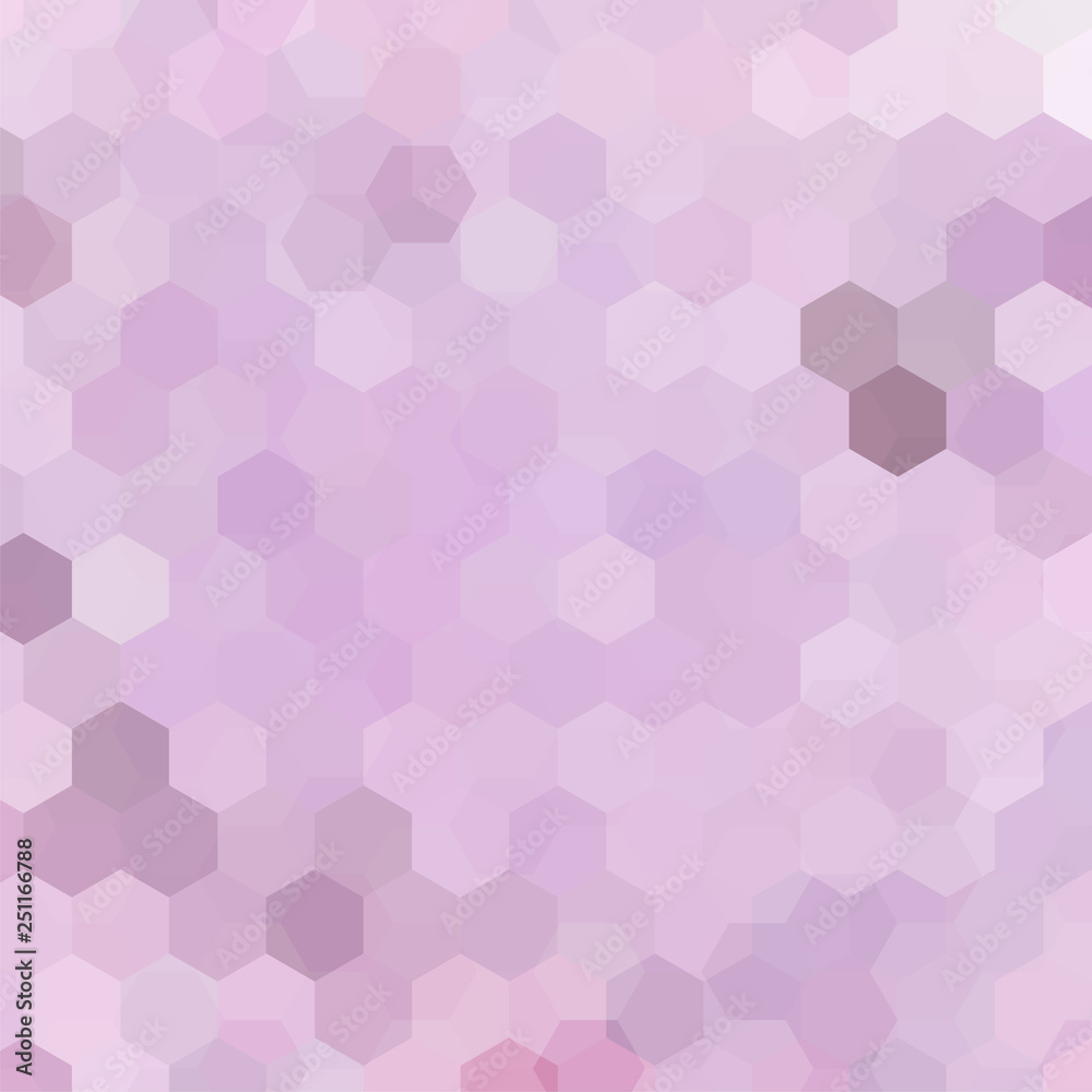 Background of geometric shapes. Pink mosaic pattern. Vector EPS 10. Vector illustration