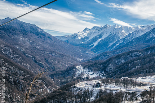 mountains in the sochi