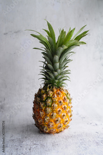A nice pineapple on the board