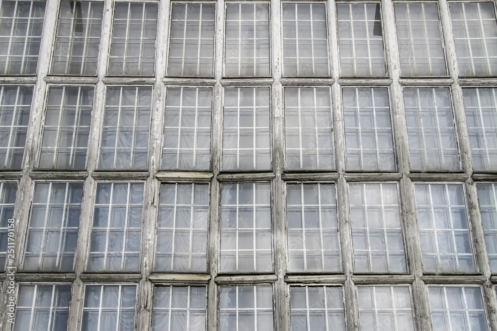 old building with many Windows old building with many Windows