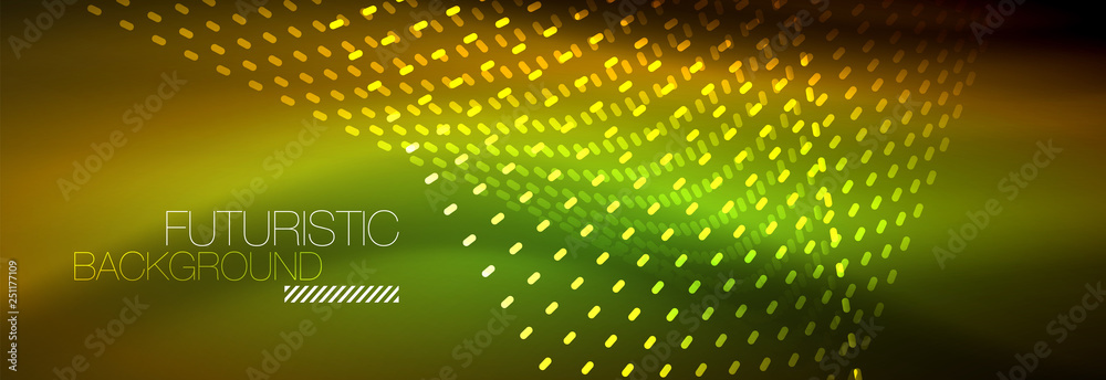 Digital flowing wave particles abstract background, vector smoke effect design Digital flowing wave particles abstract background, vector smoke effect design