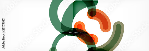 Circular lines design background