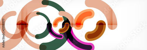 Circular lines design background