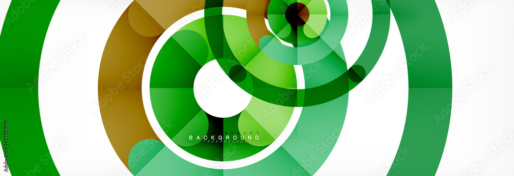Circular lines design background Circular lines design background