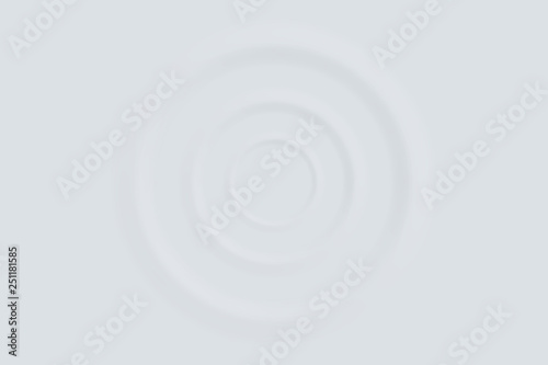 White Ripples, Gray Background, Vector Graphics