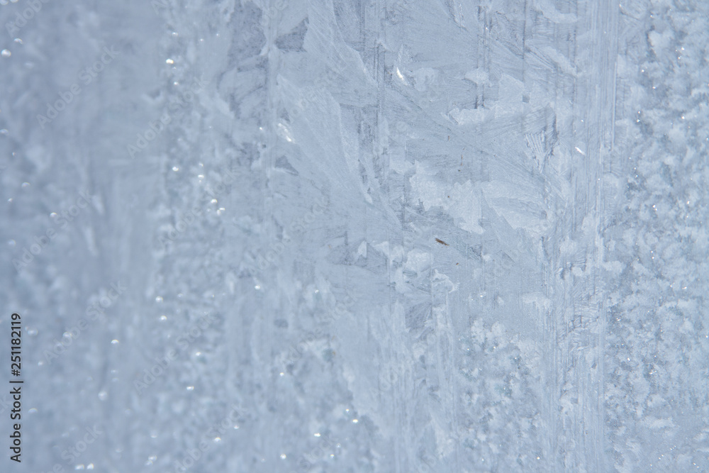 frost texture  frosty patterns on frozen glass