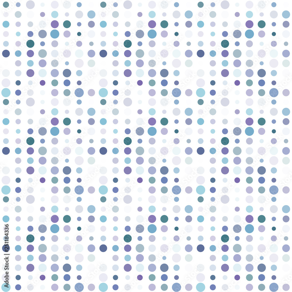 Seamless abstract pattern background with a variety of colored circles. Seamless abstract pattern background with a variety of colored circles.
