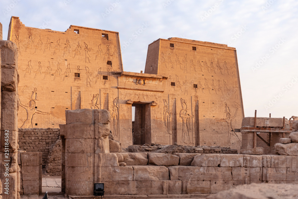 The temple of Edfu