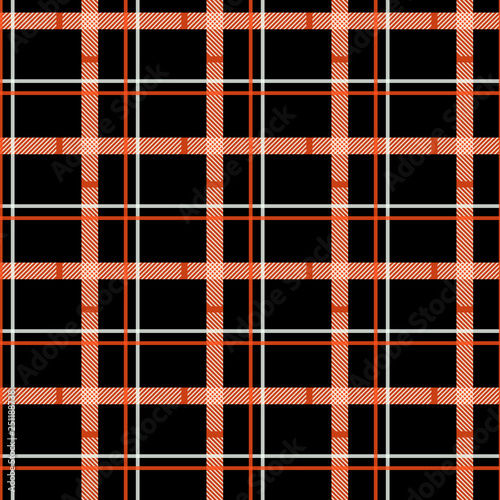 Traditional tartan. Seamless Scottish plaid checkered vector pattern. Retro textile collection. eps10
