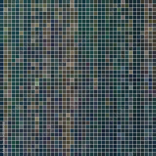 abstract vector square pixel mosaic background