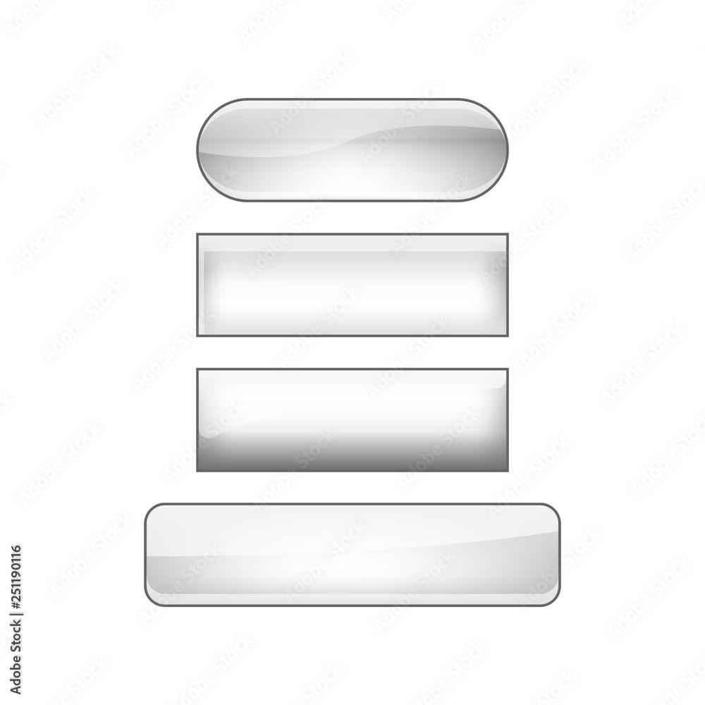 vector web buttons set vector web buttons set