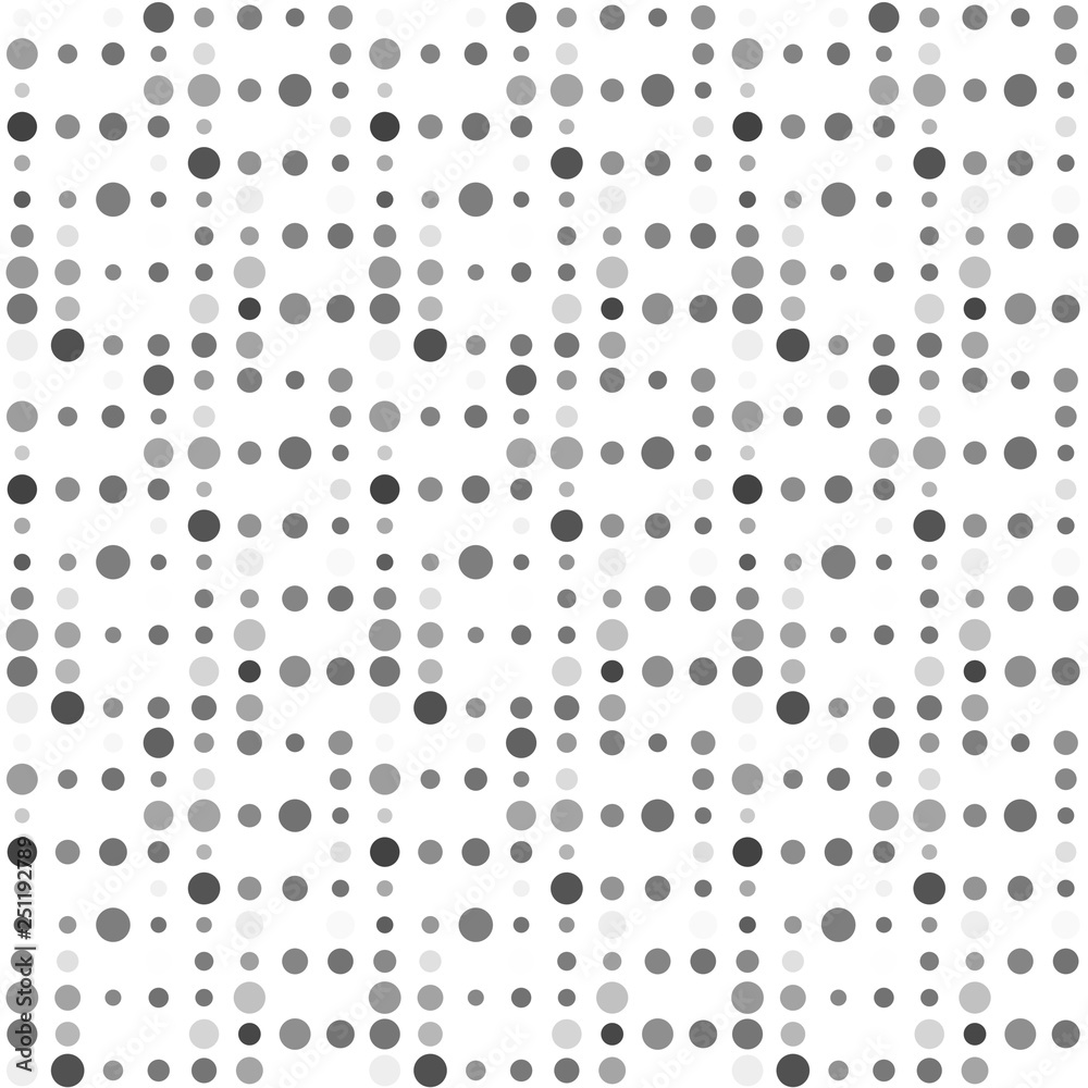Seamless abstract pattern background with a variety of colored circles. Seamless abstract pattern background with a variety of colored circles.