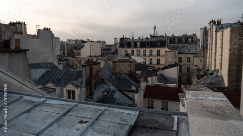 Photography Paris rooftops