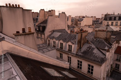 Photography Paris rooftops