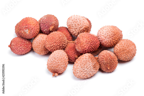 Exotic lychee fruit