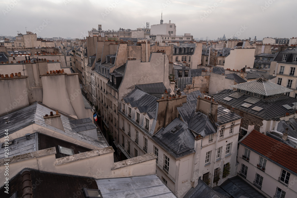 Paris rooftops