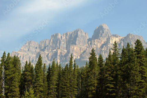 Rocky Mountains Obscured by Wildfire Haze. © crwpitman