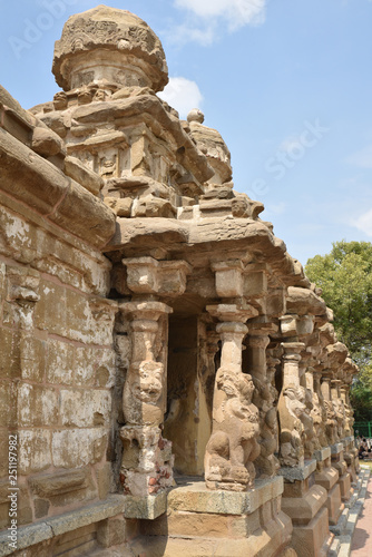 Temple hindou de Kanshipuram, Inde du Sud