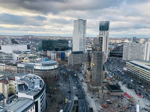 Photography Panorama Berlin City West, Kurfüstendamm