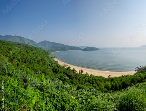 View across Danang bay, Vietnam © hyserb