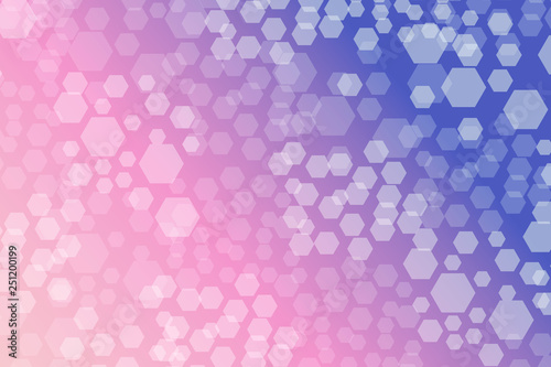 Hexagon Bokeh lights gradient background template