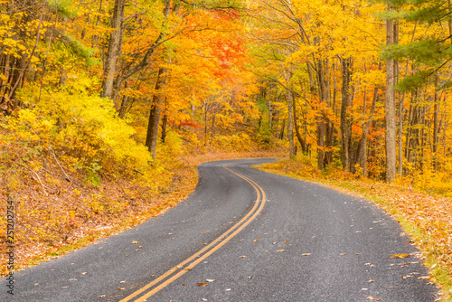 Autum along the Blue Ridge Parkway