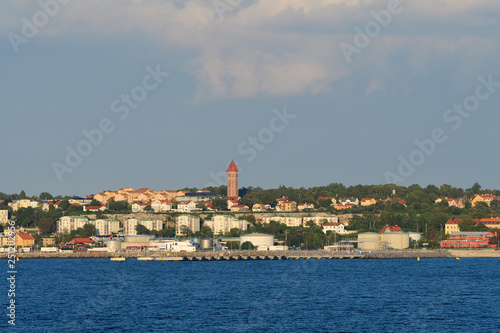 Blick auf Visby auf Gotland 