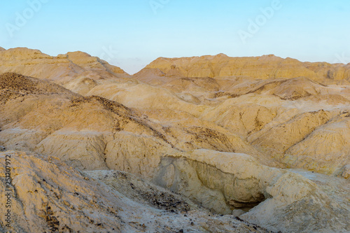 Marlstone rock formation  in Neot HaKikar