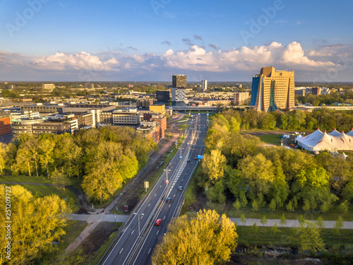 View over Groningen west photo