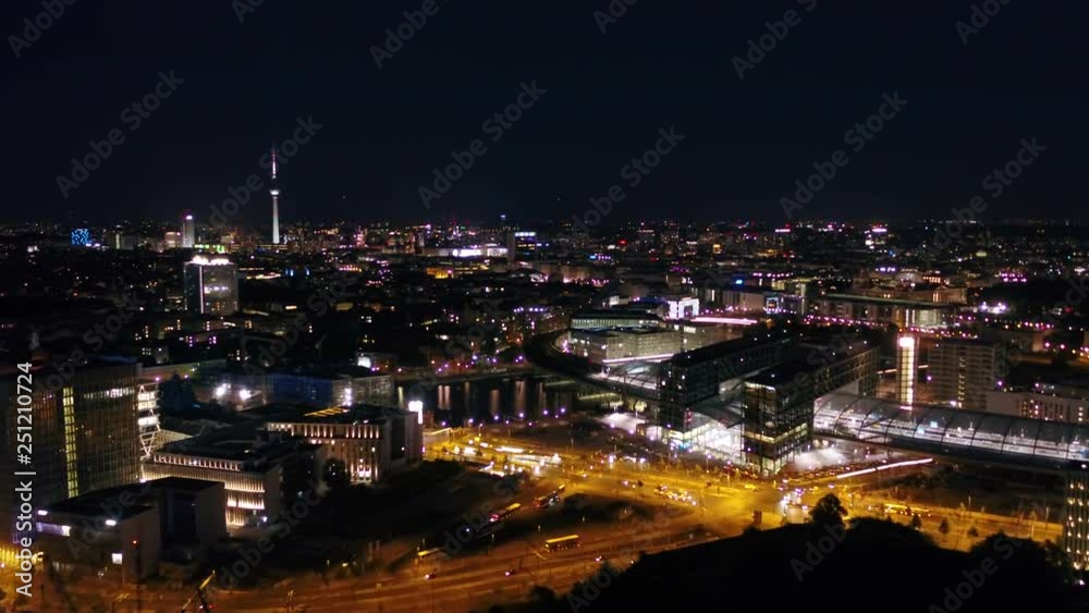 Aerial Germany Berlin June 2018 Night 30mm 4K Inspire 2 Prores Aerial video of downtown Berlin in Germany at night Aerial Germany Berlin June 2018 Night 30mm 4K Inspire 2 Prores Aerial video of downtown Berlin in Germany at night