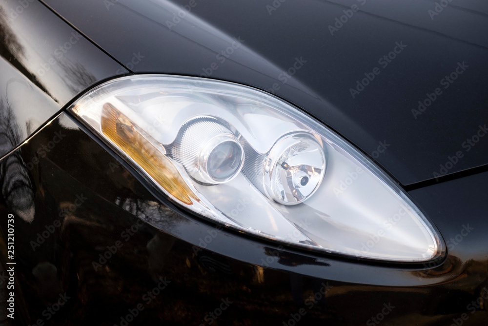 car headlight isolated