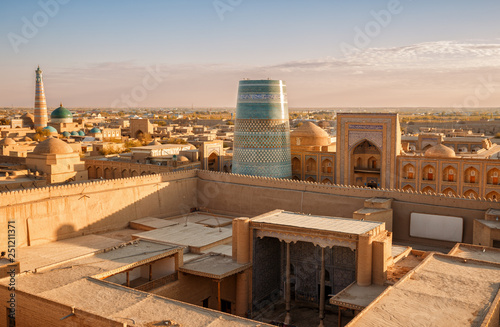 Top view of Khiva photo