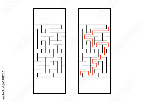Foto Abstact labyrinth