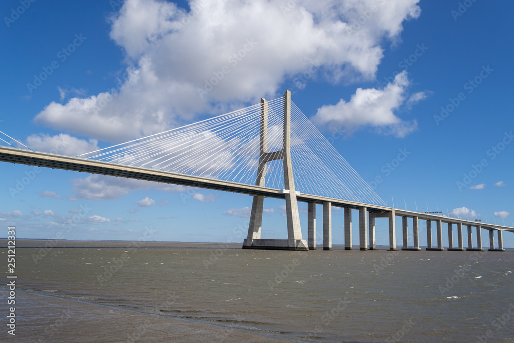 Vasco da Gama Bridge in Lisbon Vasco da Gama Bridge in Lisbon