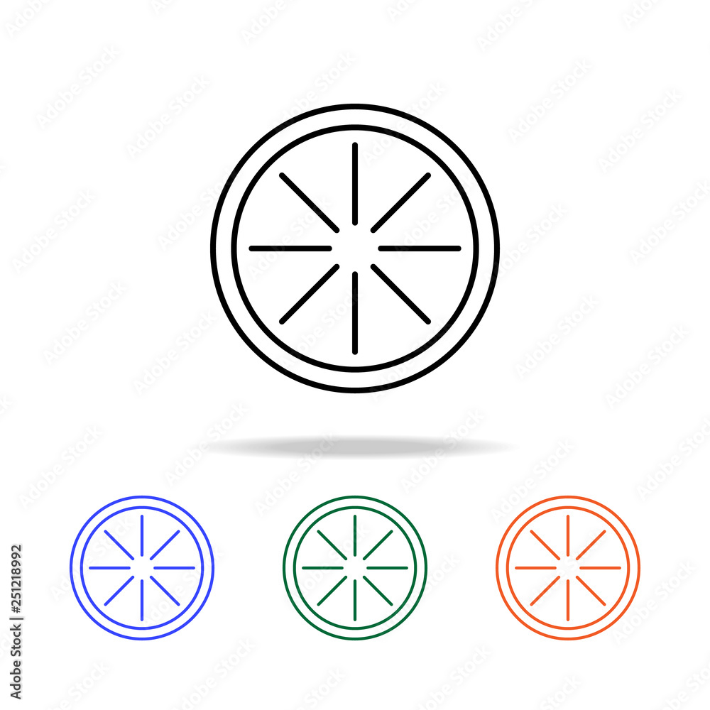 slice of lemon icon. Elements of simple web icon in multi color. Premium quality graphic design icon. Simple icon for websites, web design, mobile app, info graphics slice of lemon icon. Elements of simple web icon in multi color. Premium quality graphic design icon. Simple icon for websites, web design, mobile app, info graphics