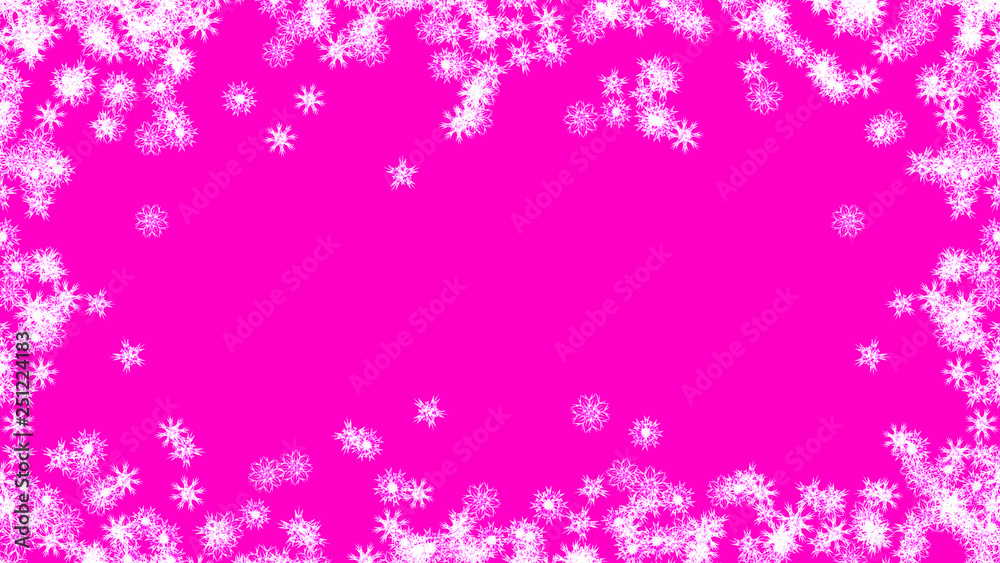 Abstract background with a variety of colorful snowflakes. Big and small. Abstract background with a variety of colorful snowflakes. Big and small.