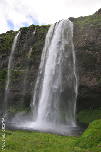 Island  Iceland  Seljalandsfoss  Wasserfall