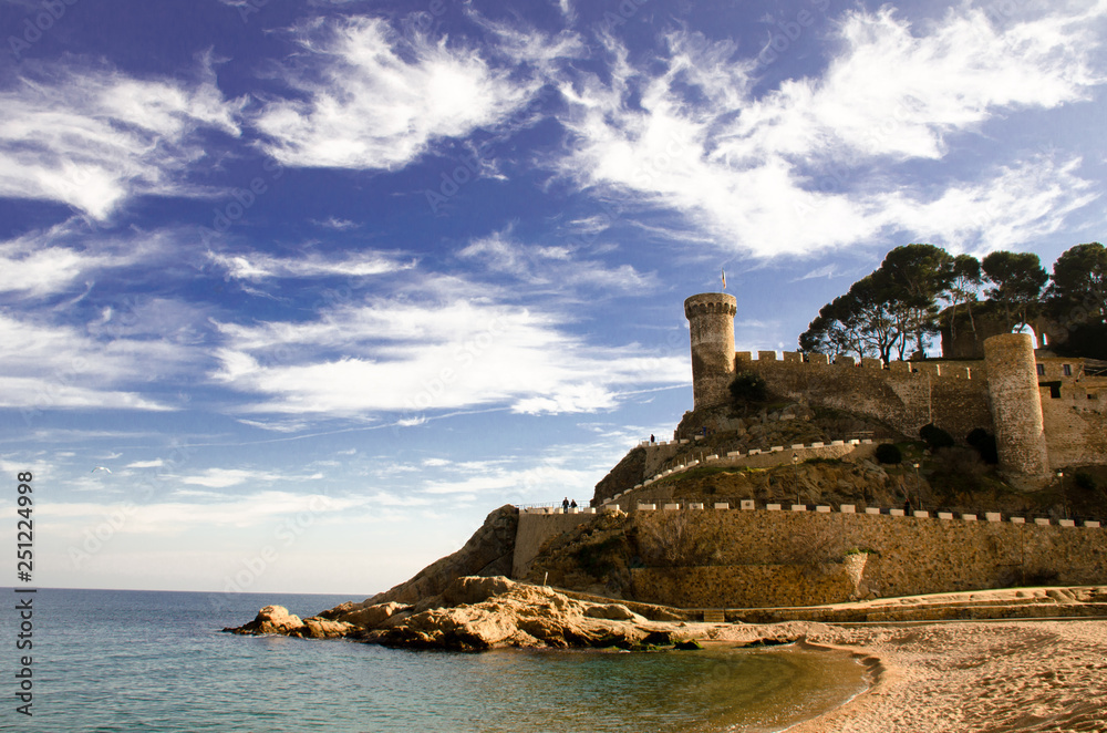 Castle of Tossa de Mar, Girona