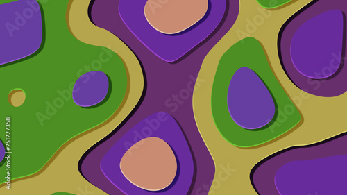 Background in paper style. Abstract colored background.